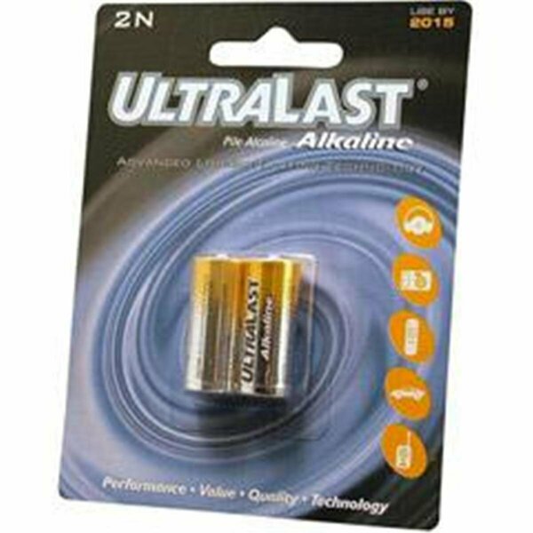 Ultralast Alkaline N Batteries, 2PK ULA2N